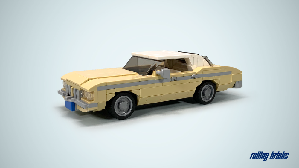 Lego 1973 Oldsmobile Delta 88 from 'The Evil Dead'