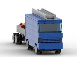 Van with trailer