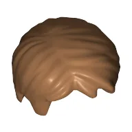 Hair Short, Tousled with Side Part / Medium Nougat