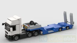 Trailer with wheel recesses
