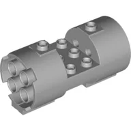Cylinder 3 x 6 x 2 2/3 Horizontal Hollow Studs / Light Bluish Gray
