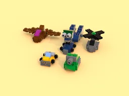 Mini Lego Transformers: Bruticus