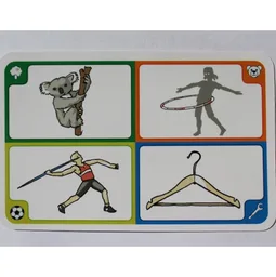 Game Card, Creationary, 106 Koala / [No Color/Any Color]