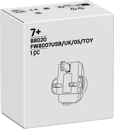 USB Power Adapter Type G (Black)