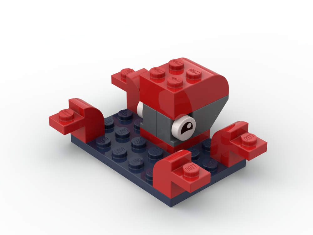 Lego 10696 Red squid