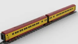 UP coaches 10407 & 10408
