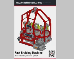 5 Reels Braiding Machine (updated version)
