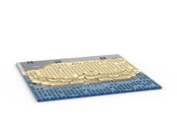 Modular 32x32 Beach Baseplate