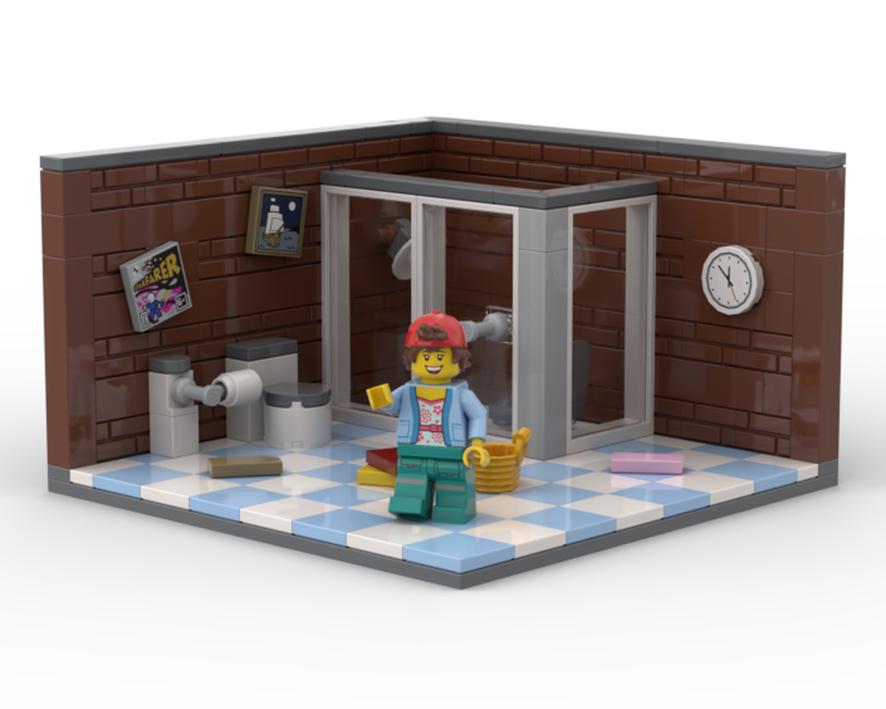 LEGO Bathroom MOC