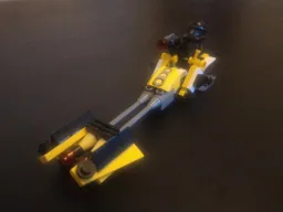 Star Wars Yellow Speeder