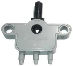 Pneumatic Switch with Pin Holes, Axle Hole and Stepped Outlets