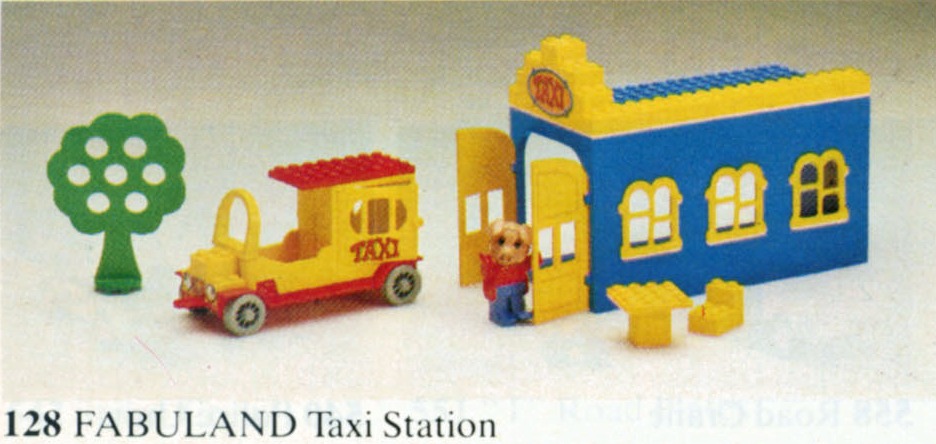 Lego Taxi Station