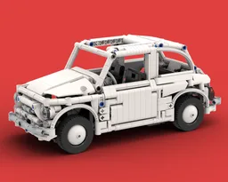 Fiat 500 F - white Version