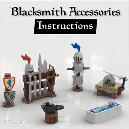 LEGO Blacksmith Accessories Moc