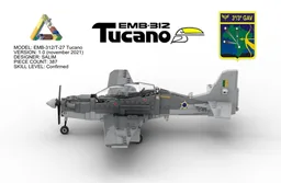 Embraer EMB-312/T-27 Tucano LEGO