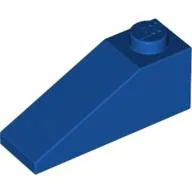 Brick Sloped 33° 3 x 1 / Royal Blue