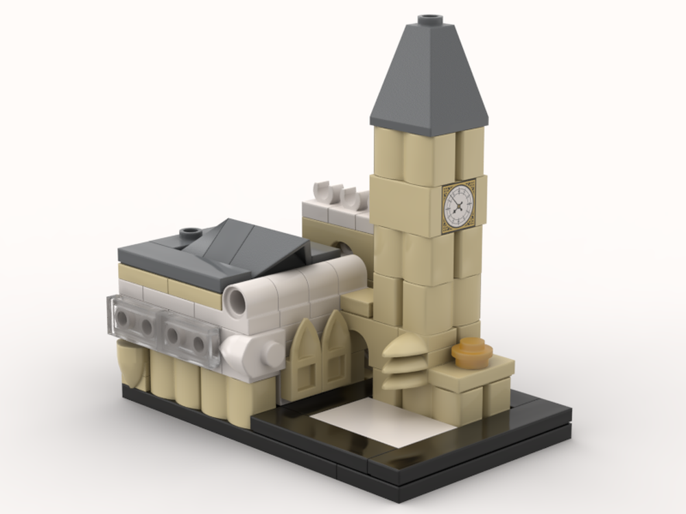 Lego A modern church in an ancient place