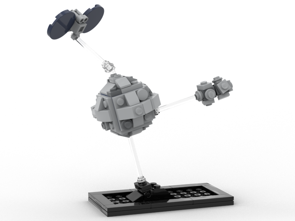 Lego Lucy Flyby of Dinkinesh and Salem