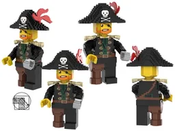 Maxi figure Captain Red Beard - Captain Roger