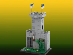Medieval prison tower V2