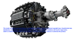 Big Radial Engine - Lycoming XR-7755-3