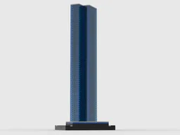 One Manhattan Square at 1/650th Scale
