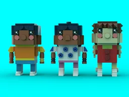Horrid Henry Brickheadz Set 2