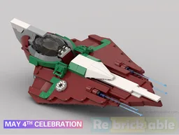Ahsoka Tano's Secondary Delta-7B Aethersprite-Class Light Interceptor