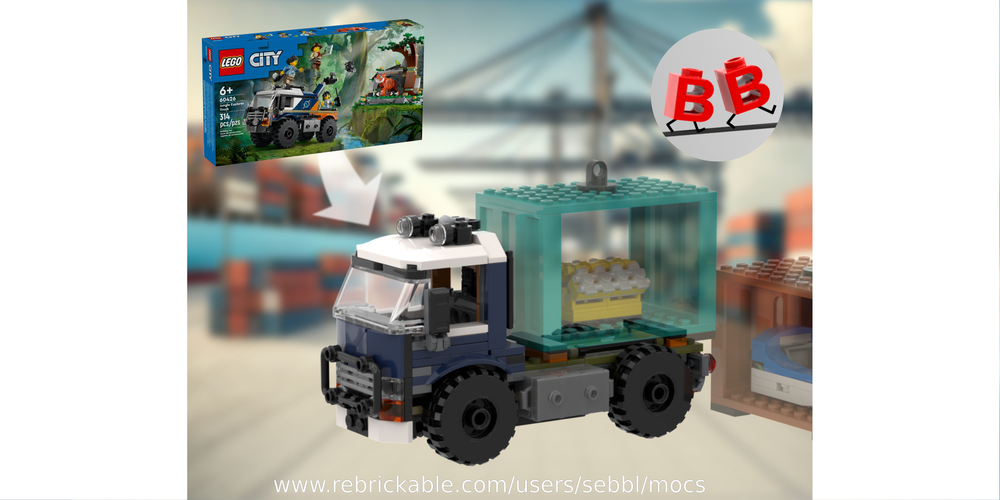 Lego 60426: Container Hauler Truck