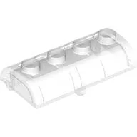 Treasure Chest Lid [Thick Hinge] / Trans-Clear