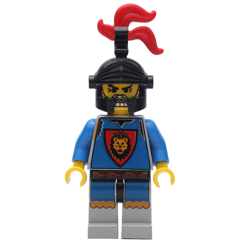 Lego King Leo (Knights Kingdom I) - Lion Shield, Helmet