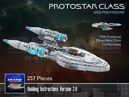 Protostar Class Starship - Star Trek Prodigy
