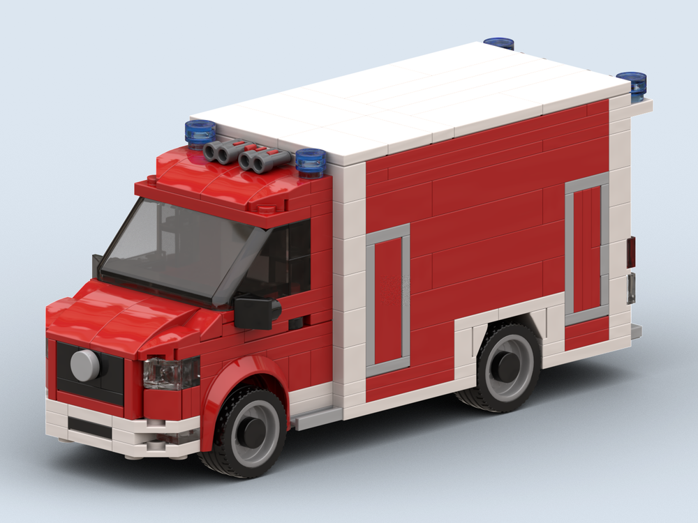 Lego German Ambulance