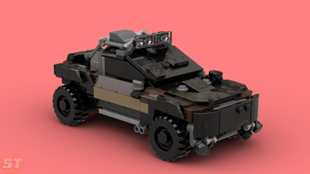 Lego Cyberpunk 2077 - Thorton Colby Little Mule