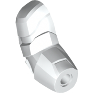 Lego Arm, Bigfig, Right with Armor [Plain] / White