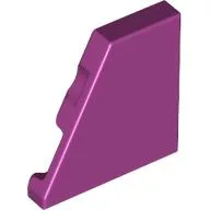 Wedge Tile 2 x 2 Left / Magenta