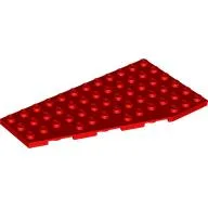 Wedge Plate 6 x 12 Left / Red