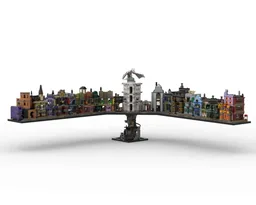 76444 Wizarding Shops Expansion Gringotts Mine, Sugarplums & Broomstix