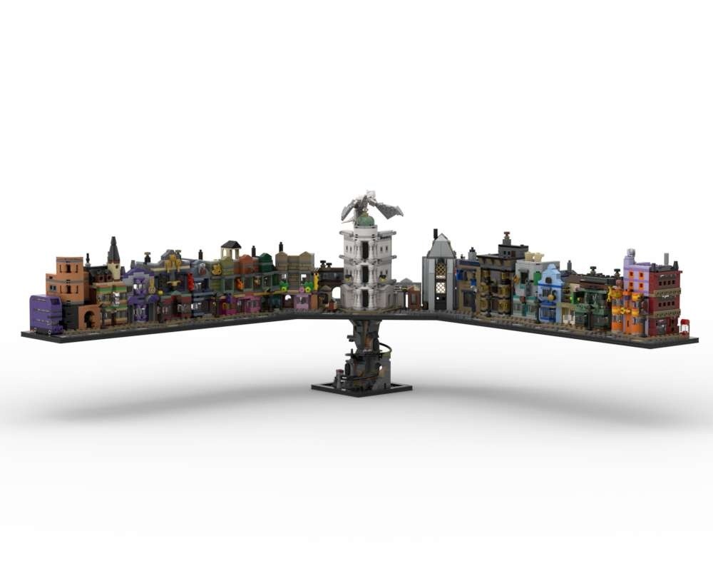 Lego 76444 Wizarding Shops Expansion Gringotts Mine, Sugarplums & Broomstix