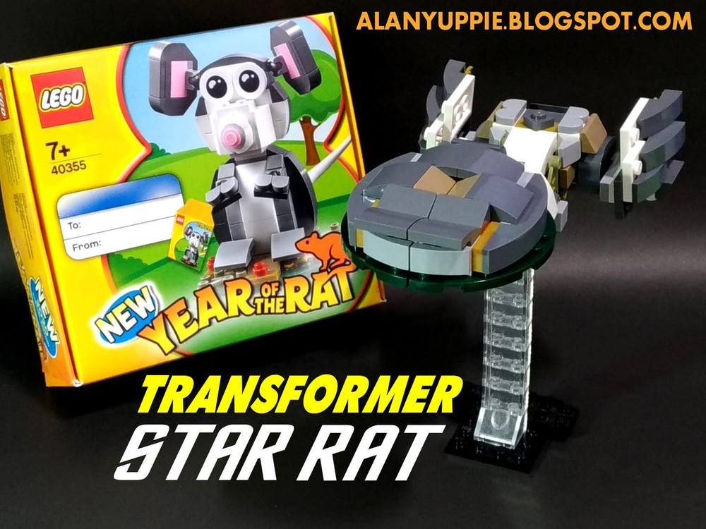 Lego Star Trek Transformer from LEGO set 40355: Year of the Rat