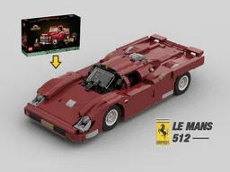 Le Mans Ferrari 512