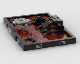 Duel of Mustafar Diorama