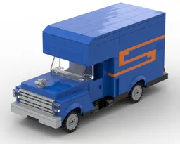 Vintage moving truck