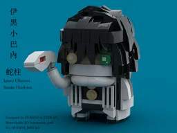Iguro Obanai Brickheadz snake hashira 蛇柱