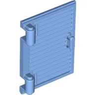 Window 1 x 2 x 3 Shutter with Hinges and Handle / Medium Blue