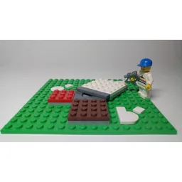 Pythagorean Theorem Visualisation with a 3-4-5 Right Triangle