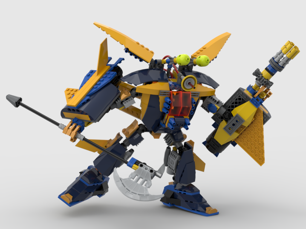 Lego Exo Force 2006 MOC: Mountain King 2025