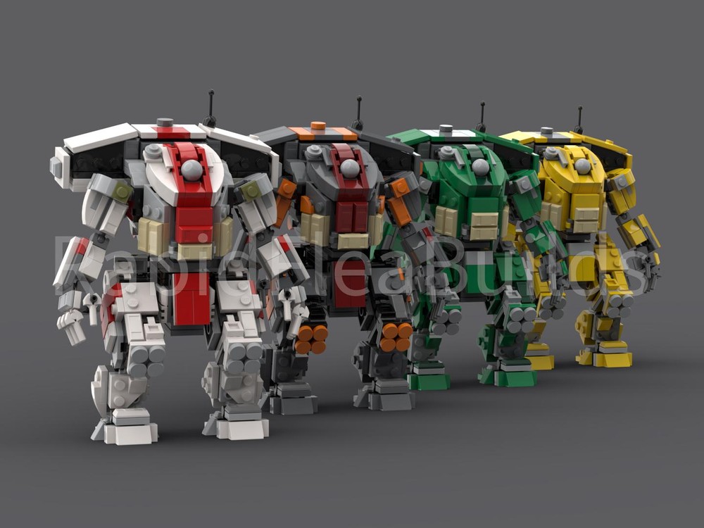 Lego Scorch Color Bundle from Titanfall 2
