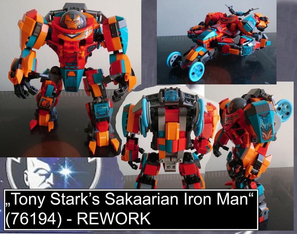 Lego „Tony Stark’s Sakaarian Iron Man“ (76194) - REWORK
