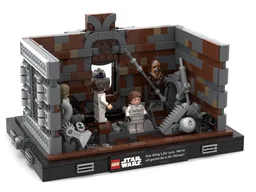 Opening Door for Death Star trash compactor